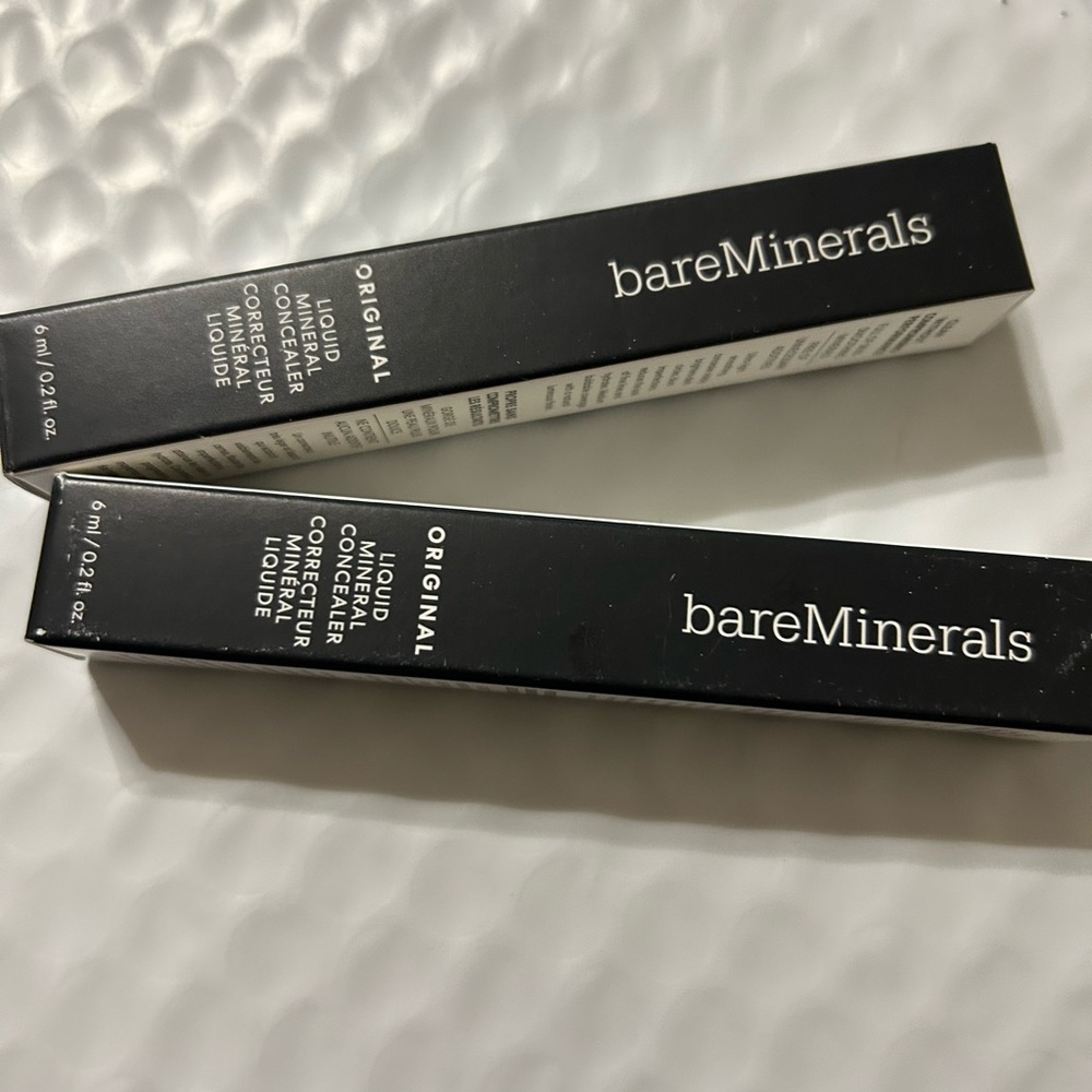 BareMinerals concealer medium/tan 3.5C liquid lotion of 2